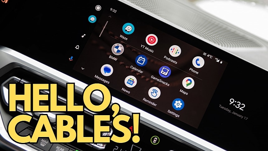 Android Auto users were forced to go back to cables